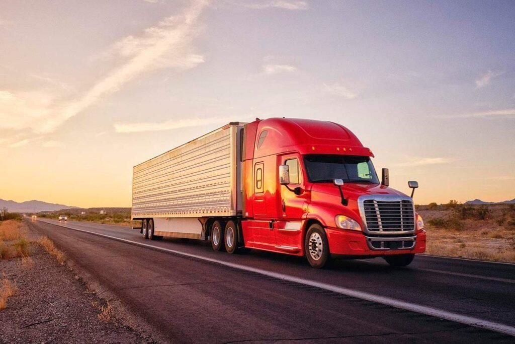 Safe and Reliable Heavy Load Truck Image